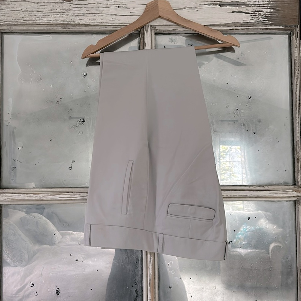 Banana Republic Martin fit stretch trousers with pockets & cuffed leg sz 14